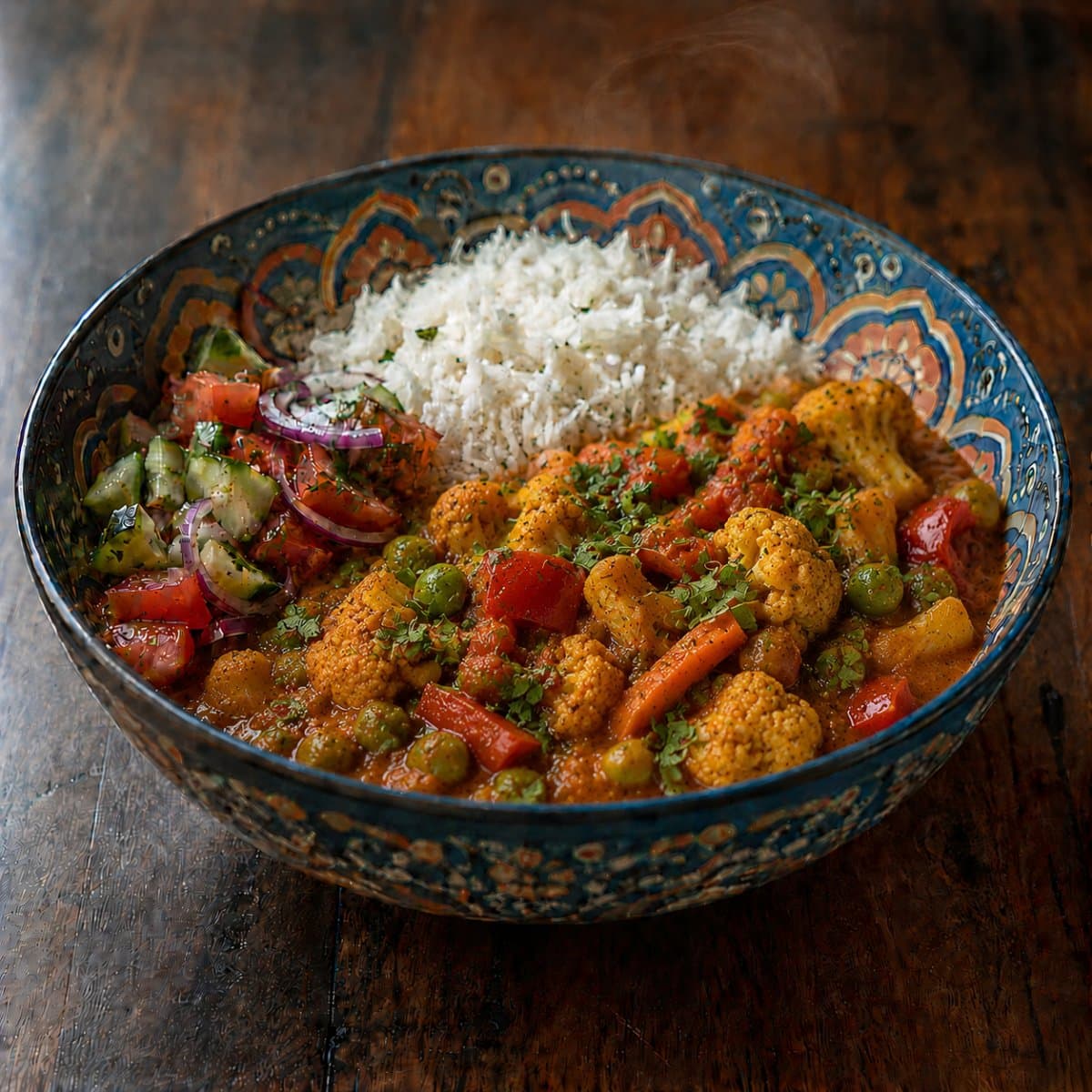 Sabzi — Buntes Gemüse-Curry